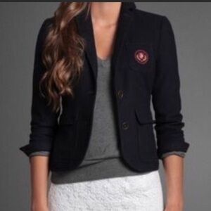 Abercrombie & Fitch Blue Tailored Blazer